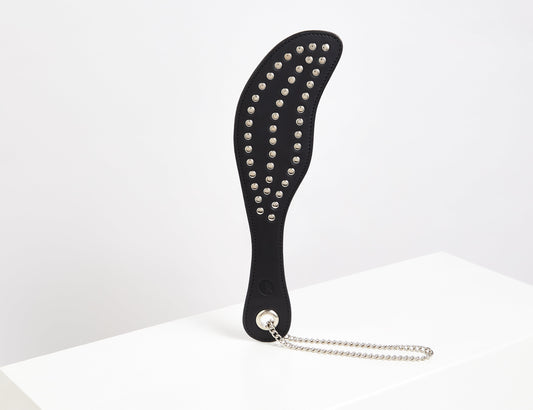 Black Steel Reinforced Studded Paddle