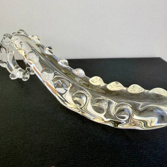 Crystal Tongue Glass Dildo