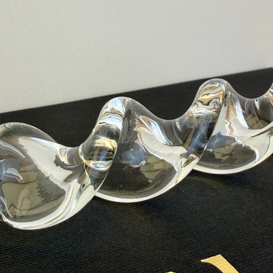 Crystal Spiral Glass Dildo